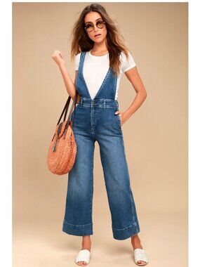 Free People A-Line Overalls